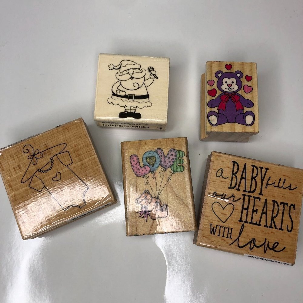 𝅺VARIOUS Stamps 5pcs